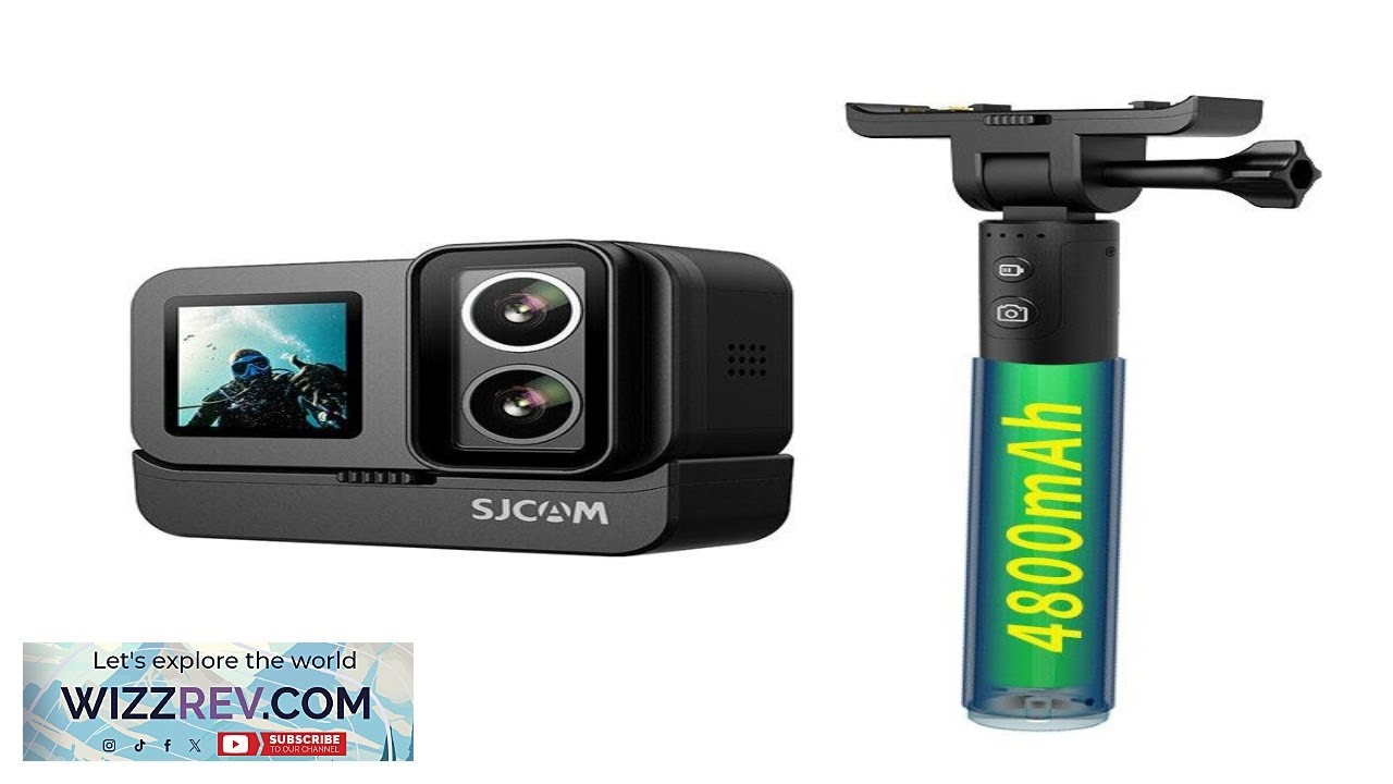 SJCAM SJ20 Extended Battery Life Version 4K HD Dual Lens Action Camera Review