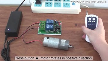 Heavy Duty 30A Motor Controller Controls DC Motor Positive and Reverse Rotation