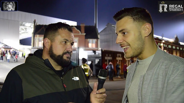 FAN CAM- FULHAM 4-0 MILLWALL "WE WERE OUTCLASSED IN EVERY DEPARTMENT"