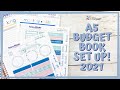 Budget Set Up | January 2021 | Erin Condren A5 Budget Book