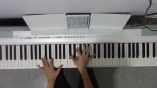 Video thumbnail of ""谁能使我们与神的爱隔绝 Who Can Separate Us From the Love Of Christ" Piano Cover 钢琴伴奏"