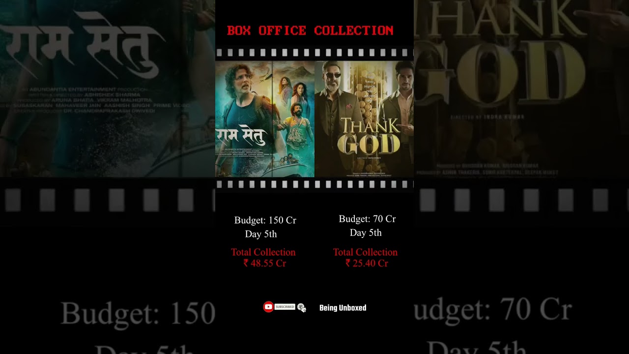 Box Office Collection- Ram Setu & Thank God 