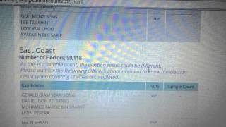 Check Sample Count - http://www.eld.gov.sg/samplecount2015.html