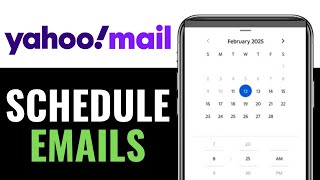 How to Schedule and Send Emails Later in Yahoo Mail 2025 (CORRECT WAY)