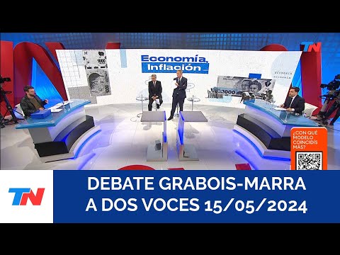 DEBATE GRABOIS-MARRA: A DOS VOCES (Programa completo del  15/05/2024)