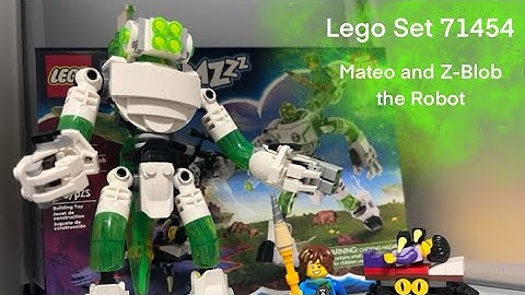 LEGO Set 71454 Mateo and Z-Blob the Robot Stop Motion Speed Build
