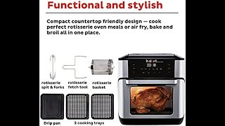 Instant Vortex Pro Air Fryer, 10 Quart, 9-in-1 Rotisserie and Convection Oven.