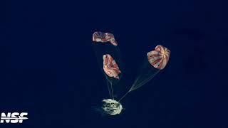 阿尔忒弥斯2号海上溅落全过程，历史性探月任务正式完成｜新闻特写20260411