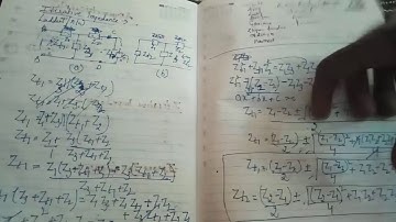 iterative n image impedance for different networks