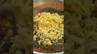 Korean noodlesSpicy noodlesCooking noodlesBuldak ramen #food #buldak #cooking #noodles