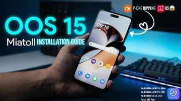 Miatoll OOS 15 Install Guide (Full Steps!) ⚡