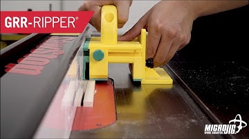 A Must-Have for Any Table Saw - GRR-RIPPER 3D Pushblock and GRR-RIPPER Advanced