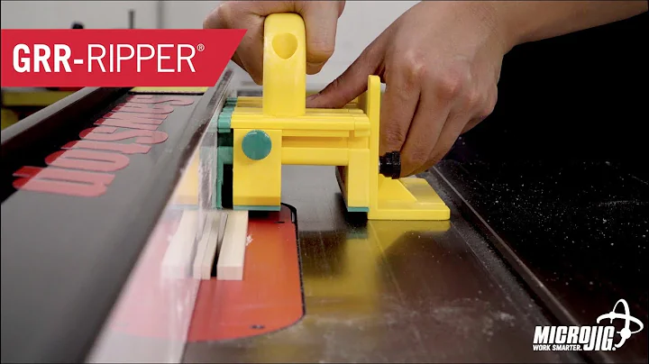 A Must-Have for Any Table Saw - GRR-RIPPER 3D Pushblock and GRR-RIPPER Advanced