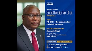 Social Media Tax Chat- August 2021 Edition
