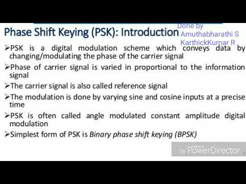 Phase shift key