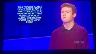 Jeopardy Uk 1st Daily Double  Mayank Dadheech Day 2 1224