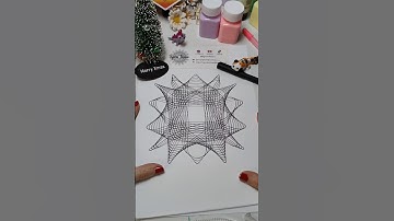 Satisfying Spirograph ASMR with beautiful outcome 😍