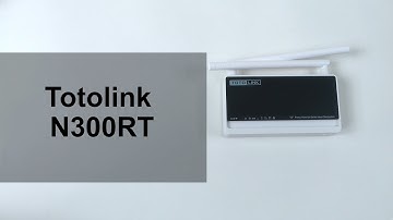 Распаковка Totolink N300RT