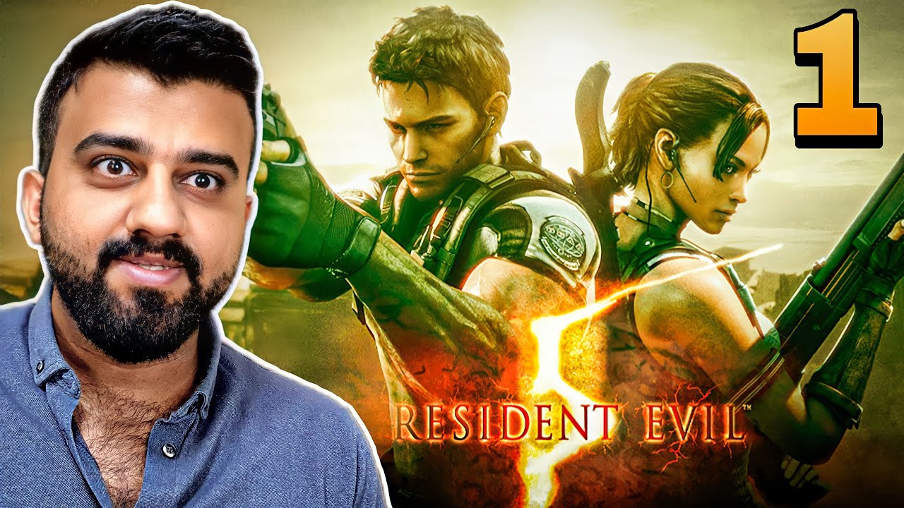 Resident Evil 5😲زۆر بە زەخمی دەستی پێکرد