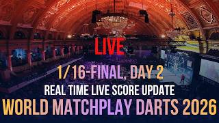 World Matchplay Darts 2026 | 1/16-Finals, Day 2 | Live Score Update screenshot 5