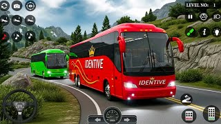 Indian Bus Driver Simulator Game 3D - Extreme Mountain Road Bus Diving Game Android Gameplay screenshot 1