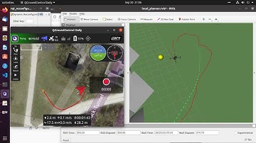 Obstacle Avoidance Drone using ROS Local Planner