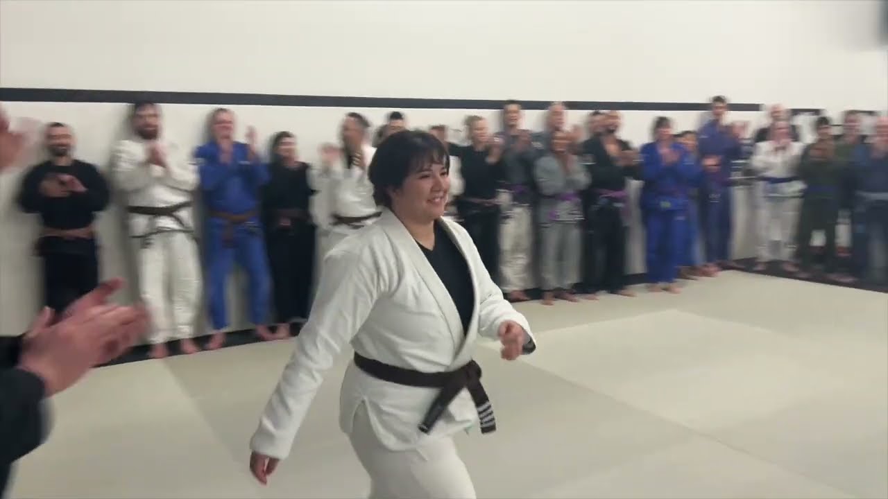 Brazilian Jiu Jitsu Black Belt Promotion & Speech - Michelle Donovan  April 8th 2024