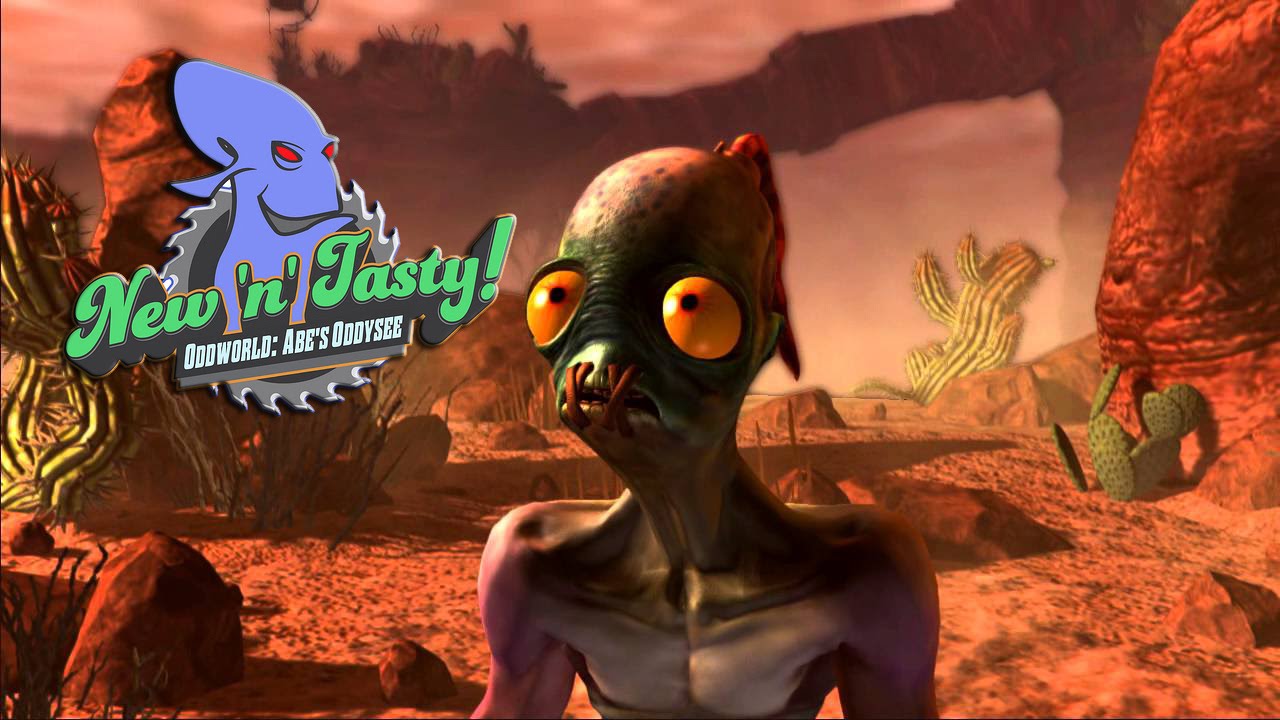 girls like you Oddworld New and Tasty - Um clássico que joguei no PC agora no Playstation4 ♥
