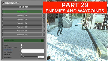 Create Enemies With Waypoints #29 | Third Person Shooter Unity Complete Course