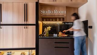 Studio Rooms | Space efficient luxury design in 14sqm/150sqft by APE Studios