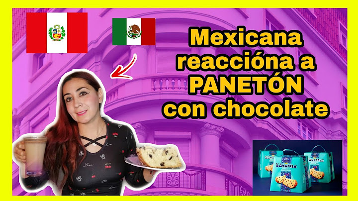 A LOS PERUANOS LES GUSTA EL PANETON CON CHOCOLATE?? 😲
