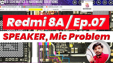 Redmi 8A Speaker mic not working | redmi 8a spk not working with diagram ep 07 | Mobile solution