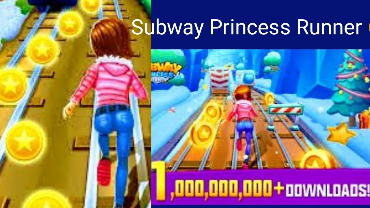 Subway Princess Runner play games.. Subway Run. - YouTube
