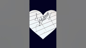 Ishanvi name signature #writing #style