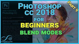 How to Use Photoshop CC 2018-Part9-Using BLEND MODES screenshot 1