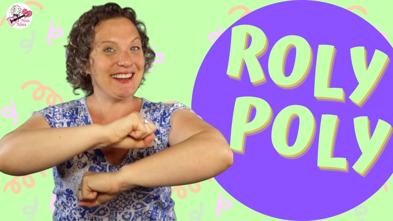 Preschool Song with Motions Roly Poly Nursery Rhymes Actions Song