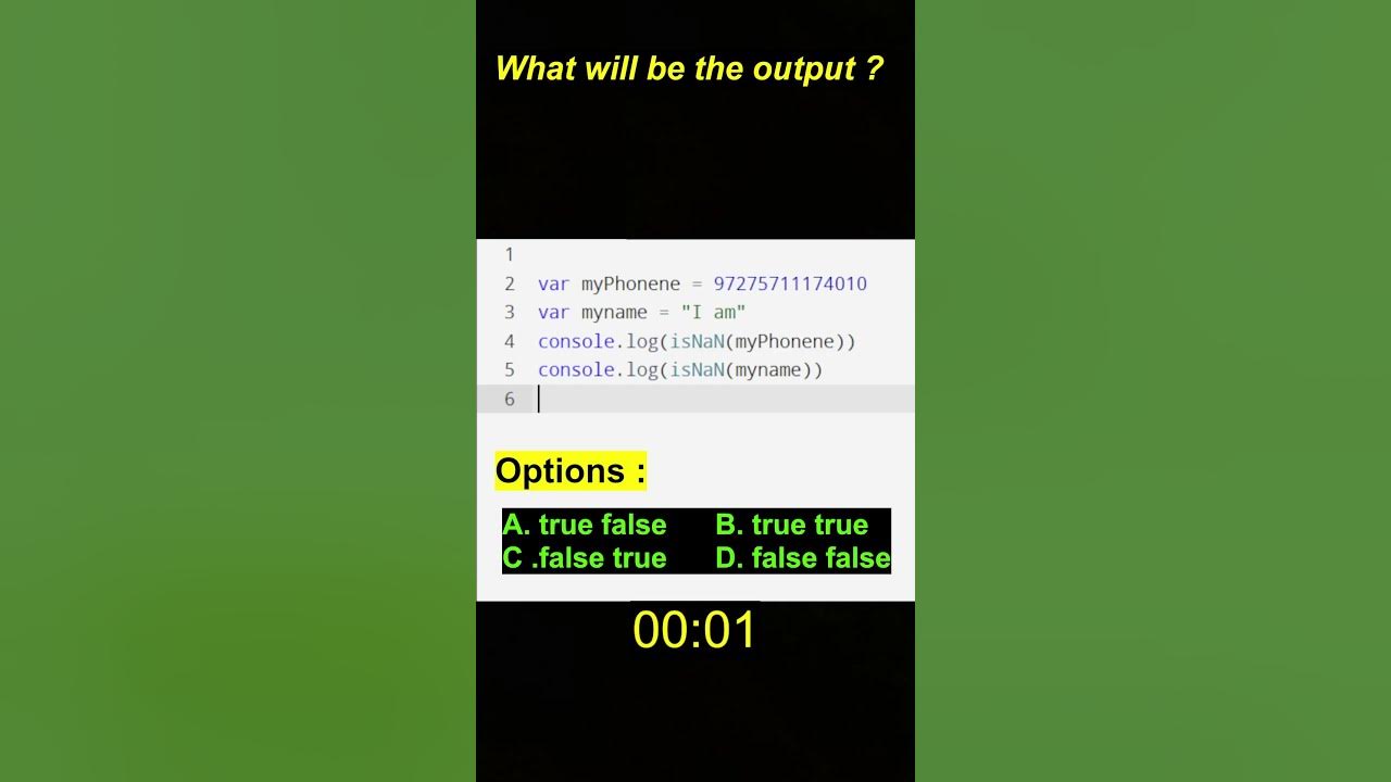 Once again best quiz of JavaScript 🔥🔥 #coding #javascript - YouTube