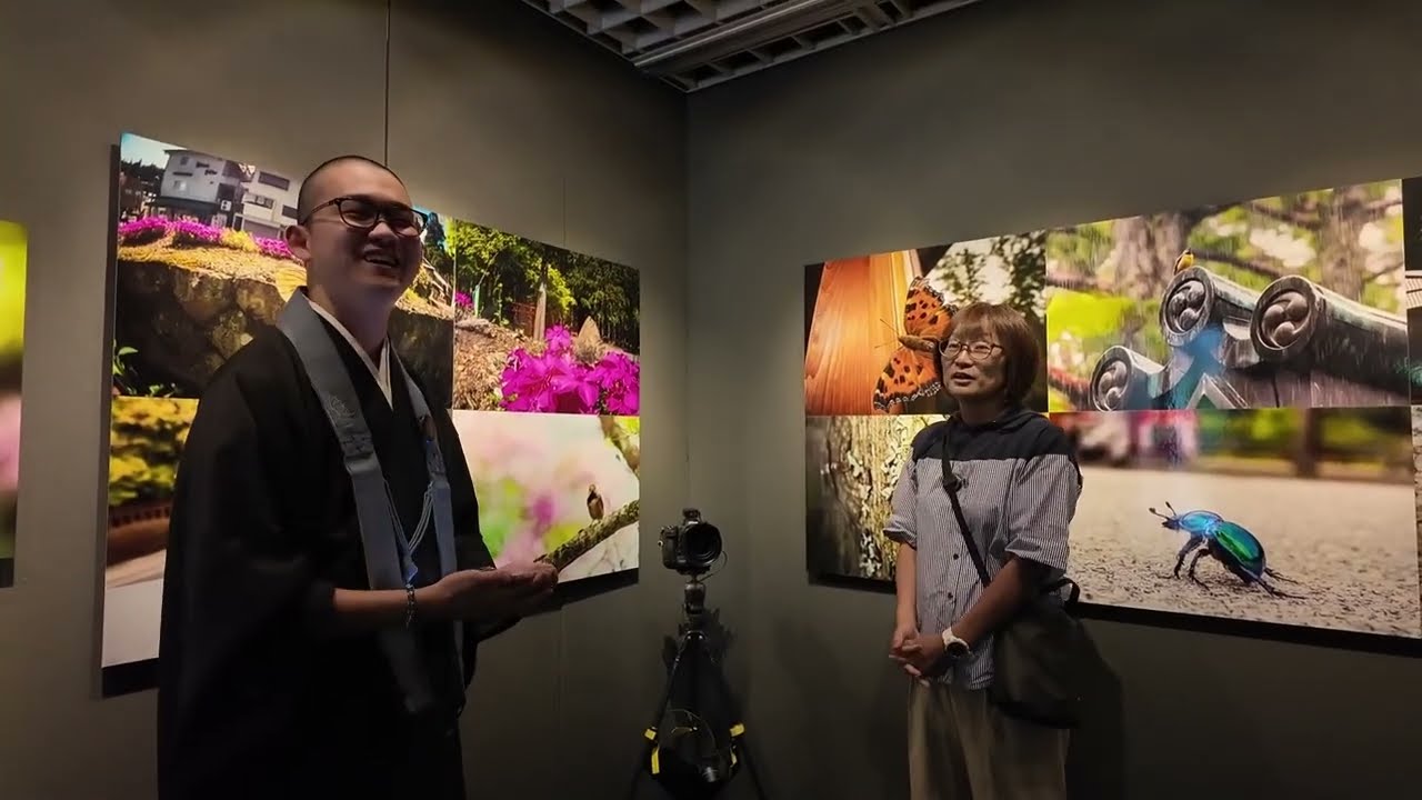 「いのち 〜不語成友 語らず友となる〜」写真家 岡本洋子先生とのクロストークの様子②(アイデムフォトギャラリー シリウス)