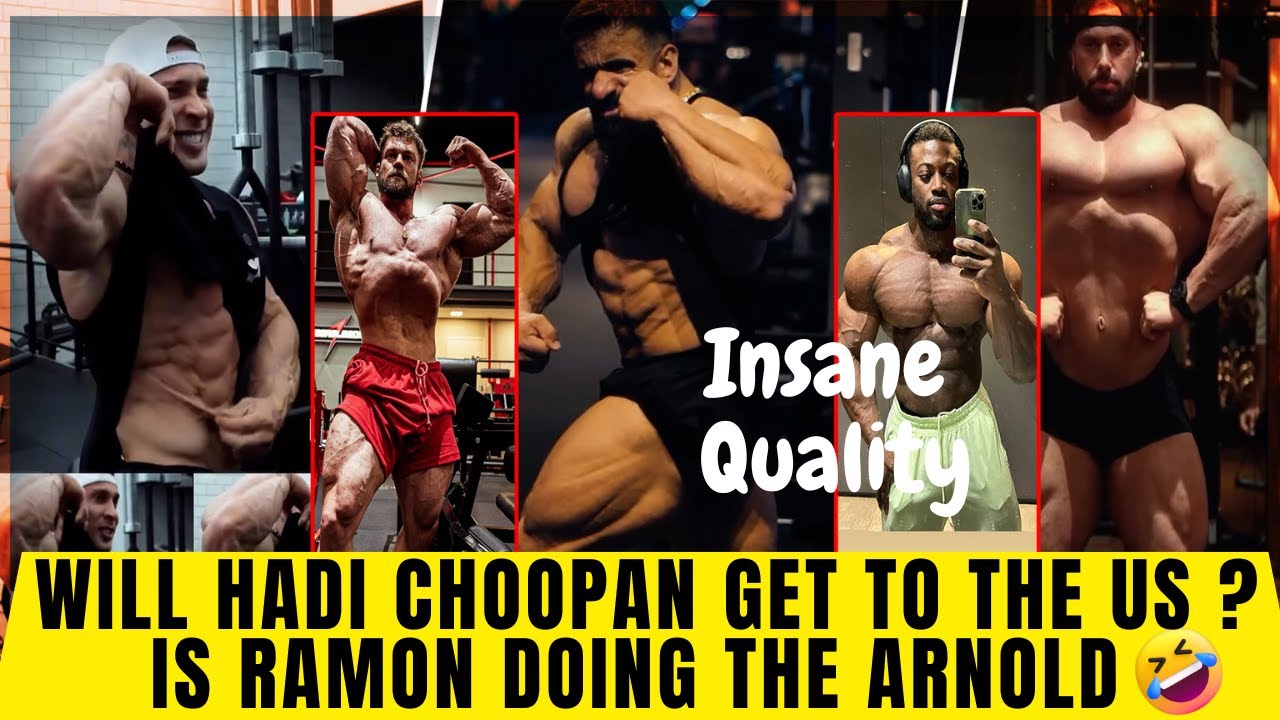 Will Hadi Choopan get to the U.S.+ Ramon looks Show ready 😂Leandro starts prep + Stephane blowing up