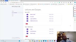 Overview of HPC Driver's Ed Course