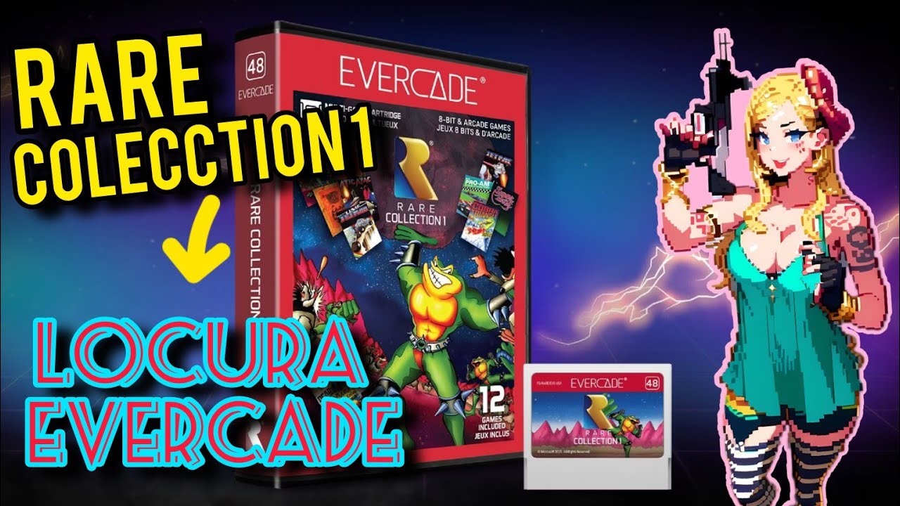 BATTLETOADS en un BEAT EM UP! Y lo TIENES en la CONSOLA EVERCADE - RARE COLLECTION 1