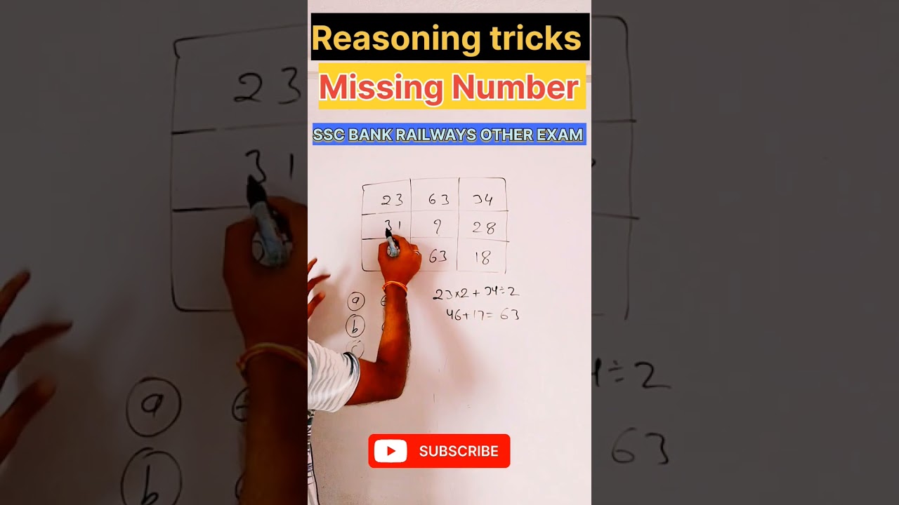 missing number Reasoning | 
