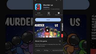 new murder us game like among us jaise game under 50mb only😱 #amongus #games screenshot 5