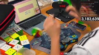 Rubik’s Cube Solved in 7.67 Seconds
