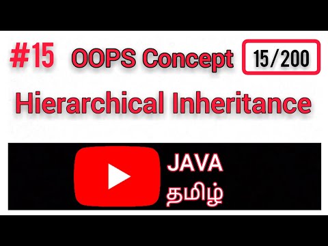 #15 Hierarchical Inheritance