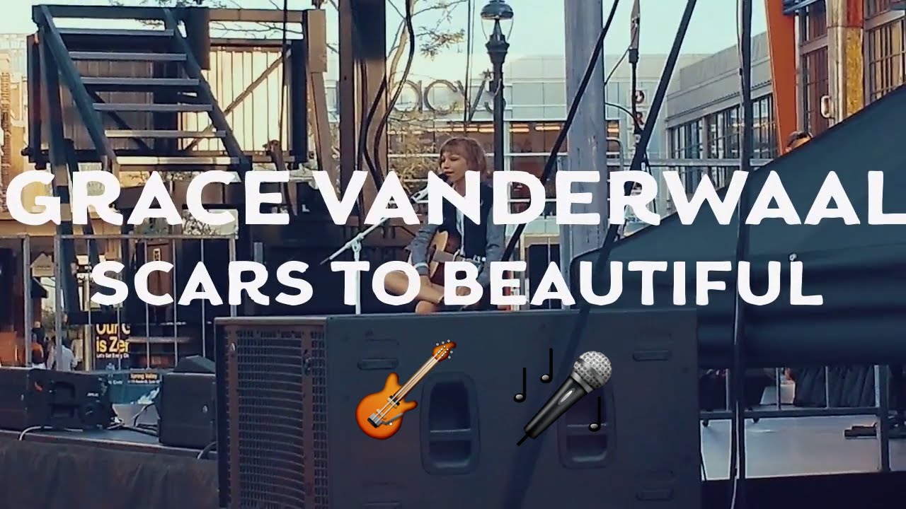 Grace VanderWaal Sings Scars to your Beautiful (Cover) on guitar