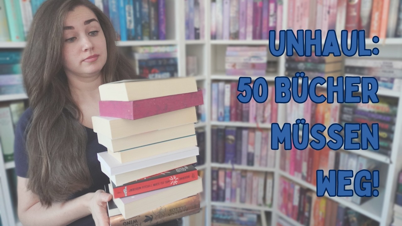Unhaul: Ich sortiere knapp 50 Bücher aus!