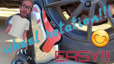 NOT JUST FOR CARS - Rotate your wheels!