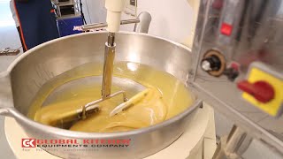 MYSORE PAK MAKING in GK COOKING MIXER  MACHINE by GLOBAL KITCHEN EQUIPMENT COMPANY , COIMBATORE