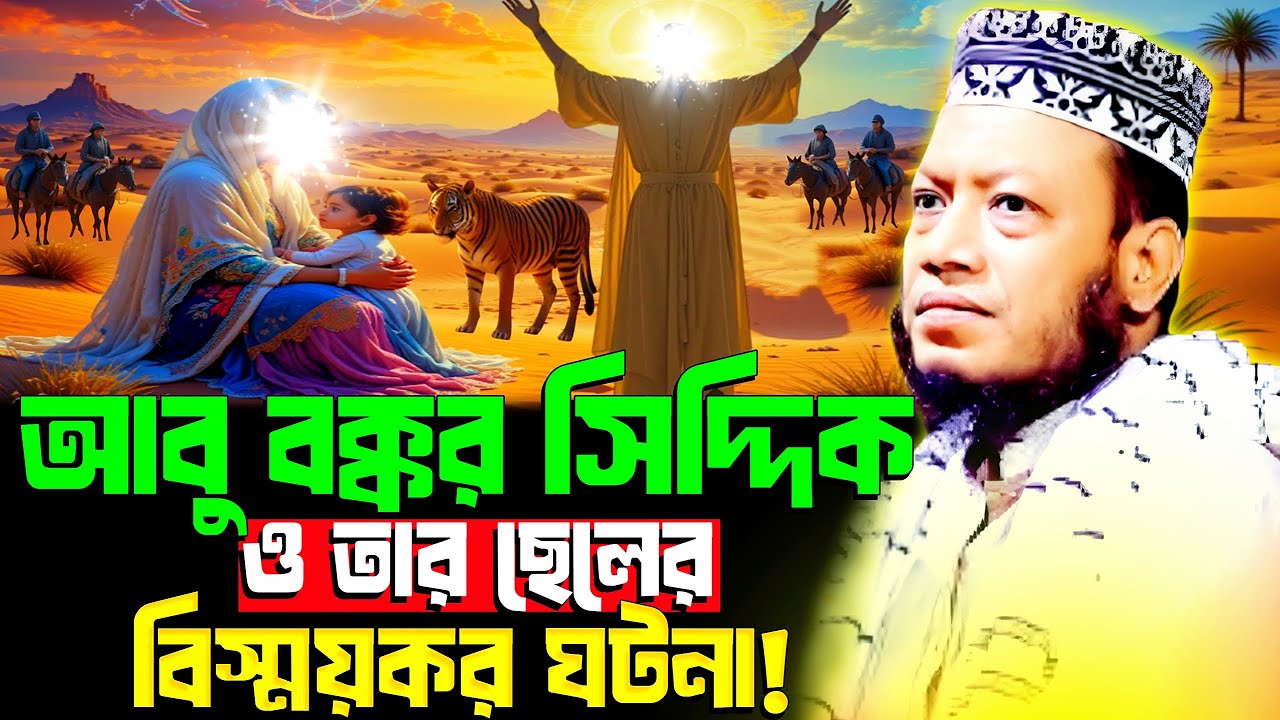 মুফতি আমির হামজা নতুন ওয়াজ ২০২৫ আবু বক্কর সিদ্দিক ও তার ছেলের ঘটনা mufti amir hamza new waz 2025 